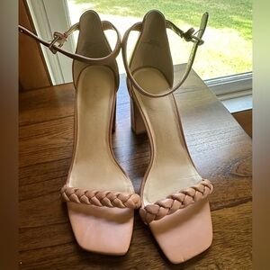 Nine West square toe heels